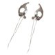 thumbnail image 1 of Fashion Waterdrop Fringe Earrings Hollow Out Statement Earrings Lightweight Jewelry Eye-Catching Stud Earring Ornament, 1 of 4