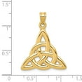 thumbnail image 3 of 14K Yellow Gold Charm Pendant Men'S 30 mm 22 Polished Trinity, 3 of 3