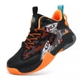 thumbnail image 7 of Hicooer JOINFUN Boys High Top Sneakers Basketball Shoes Breathable Lightweight Running Shoes for Kids Fashion School Shoes Little Kids/Big Kids, 7 of 7