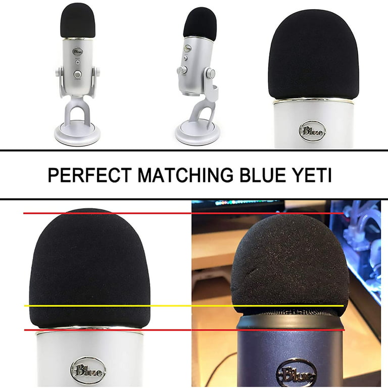 Love your yy 2 Pack Mic Cover Foam Microphone Windscreen, Condenser  Microphone, Replacement Mini b U…See more Love your yy 2 Pack Mic Cover  Foam