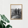 thumbnail image 3 of President Teddy Roosevelt and John Muir Yosemite Valley 1906 USA Black and White Photograph Art Print Framed Poster Wall Decor 12x16 inch, 3 of 5