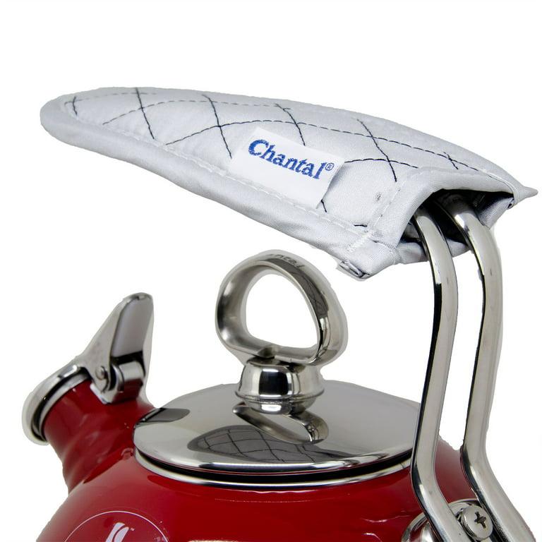 Chantal Enamel On Steel Classic Stove Whistling Teapot, Cobalt Blue - 1.8 qt