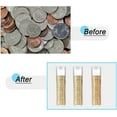 thumbnail image 4 of 10 Pack Coin Storage Tube for Cent,Bexikou Plastic Coin Holders Tube with Screw-On Caps,Coin Container for Coin Collection Supplies,Long-Term Coin Storage (Cent), 4 of 7