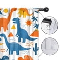 thumbnail image 4 of Blackout Kids Curtains,Cute Dinosaur Pattern Childrens Insulated Curtains Set Of 2,Bedroom Essentials,Toddler Room Decor 42x54in(106x137cm), 4 of 4
