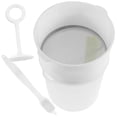 thumbnail image 2 of 1 set of Food Strainer Yogurt Strainer Maker Soy Milk Filter Juice Filter Tea Filter, 2 of 4