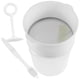 thumbnail image 2 of 1 set of Food Strainer Yogurt Strainer Maker Soy Milk Filter Juice Filter Tea Filter, 2 of 4
