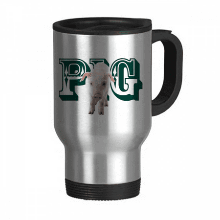 

Stereosensory Animal Meat Travel Mug Flip Lid Stainless Steel Cup Car Tumbler Thermos