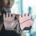 thumbnail image 1 of Guantes de ejercicio Salvador para gimnasio con almohadillas acolchadas para hombres y mujeres Rosa M, 1 of 10