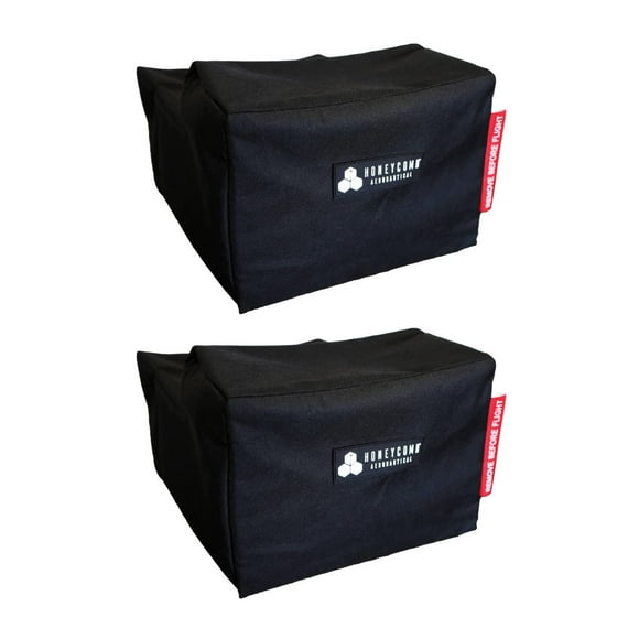 Cubierta antipolvo Honeycomb Aeronautical para Alpha Yoke y Bravo Throttle Quadrant (paquete de 2)