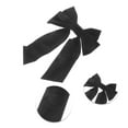 thumbnail image 3 of Unique Bargains 1 Pc Bow Duckbill Hair Clips Hairdo Clip Black, 3 of 5