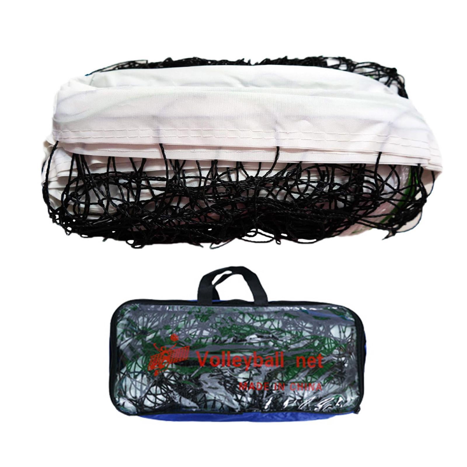 Baoblaze Nylon Volleyball Net Practice Net Replace Volley Ball Net for Park