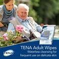 thumbnail image 3 of TENA UltraFlush Washcloths, Aloe/Vitamin E/Chamomile, Scented, Pre-Moistened, 48 Count, 3 of 6