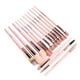 thumbnail image 3 of Juego de 15 brochas de maquillaje Nikou Cerdas suaves Mango ergonómico, 3 of 14