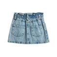 thumbnail image 5 of Jessica Simpson Girls' Tee and Denim Skirt Set, 2-Piece, Sizes 4-6, 5 of 9