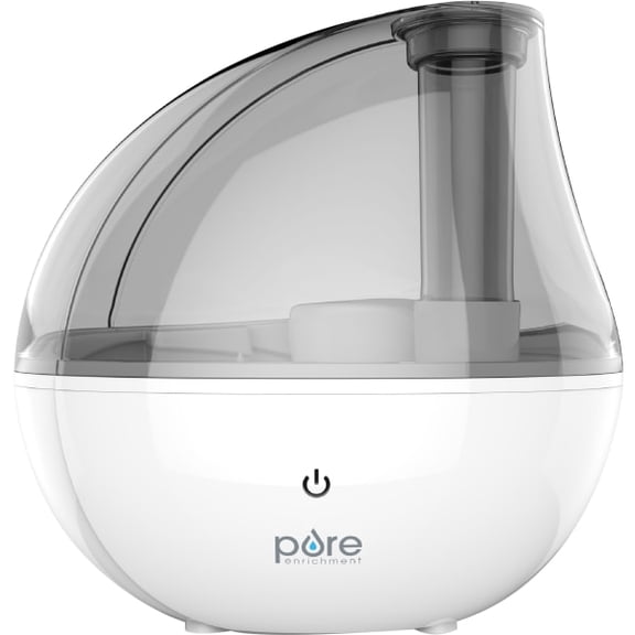Pure Enrichment MistAire Ultrasonic Cool Mist Humidifier - Premium Humidifying Unit with Whisper-Quiet Operation, Automatic Shut-Off and Night Light Function - Lasts Up to 16 Hours