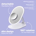 thumbnail image 4 of ONYX Professional Ultra Slim LED Foldable Mirror, 4 of 7