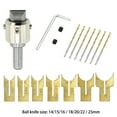thumbnail image 7 of Premium Beads Drill Carbide Ball Blade Woodworking Milling Cutter Molding Tool, 7 of 7