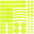 thumbnail image 1 of Waterproof Plastic Reflective Sticker Rectangle & Flat Round Green Yellow 22x23.5x0.03cm, 1 of 6
