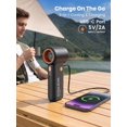 thumbnail image 4 of Ventilador portátil Warmco H3 de 10000 mAh, USB-C, 5 velocidades, 4 of 7