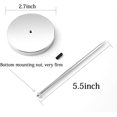 thumbnail image 2 of FrostHike 2pcs Desk Receipt Holder Bill Fork Receipt Spike Stick Silver Restaurant Check Spindle 5.5 Inch by …, 2 of 5