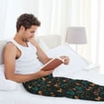 thumbnail image 4 of Cauagu Deers In The Forest Mens Pajama Pants Sleep & Lounge Pants,PJ Bottoms with Pockets-X-Large, 4 of 7