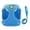 Blue, variant on Reflective Air Mesh Pet Vest Harness with D-Ring Quick Release Buckles Breathable Escape Proof Walking Harness for Small Puppies Cats Outdoor Jogging Training