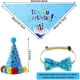 thumbnail image 3 of Dog birthday party supplies, dog birthday turban toy banner boy hat scarf balloon with cute puppy birthday party supplies decorations (set of 11) Zhivalor Fiesta y Decoración, 3 of 5