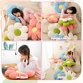 thumbnail image 2 of 2 Pack Flower Pillows 16 in Daisy Flower Shaped Pillow Cushion Floor Pillows Home Decorative Pillows for Bed Sofa Couch, 2 of 7