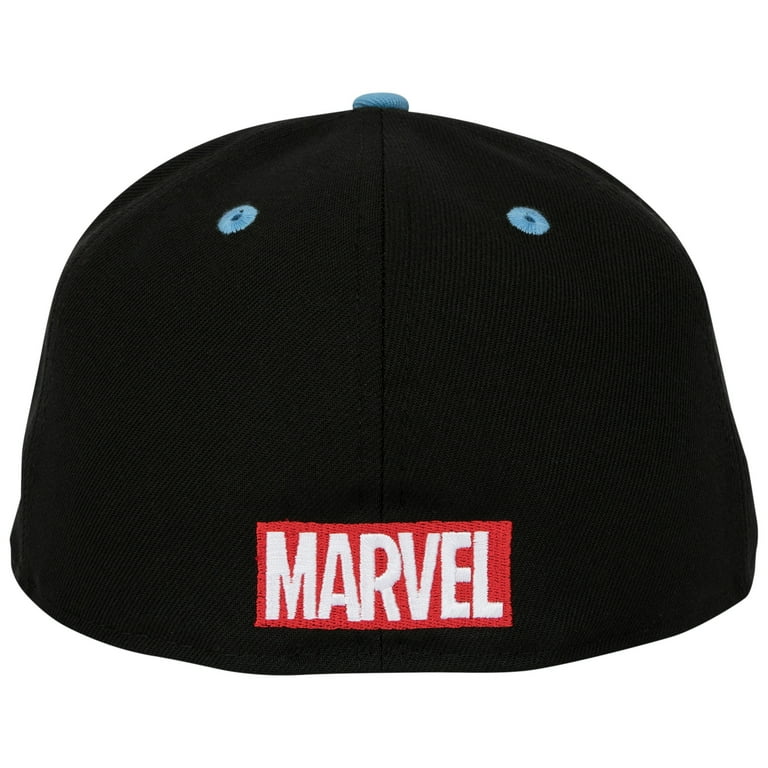Fantastic 4 Logo Black Colorway New Era 59Fifty Fitted Hat-7