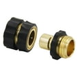 thumbnail image 2 of 3/4 Inch Garden Hose Fitting Quick Connector Male and Female Set,4 Set,Garden Hose Adapter,Quick Connect Hose Fittings,Garden Hose Connector,Hose Attachment, 2 of 8