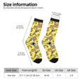 thumbnail image 2 of Logiee Ducks Print Adult Socks for Men & Women,Calf Socks, Ankle Socks,Boots Socks,Breathable Casual Sock,Unisex Crew Socks, 2 of 6