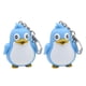 thumbnail image 5 of FELTECHELECTR 2 llaveros de pingüinos: con luces LED y efectos de sonido. Elegantes llaveros colgantes. Decoraciones para mochilas, bolsos y carteras., 5 of 6