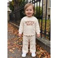 thumbnail image 6 of Miaouyo Toddler Baby Girl Sweat Outfit Embroidered Long Sleeve Tops Wide Leg Pants, 6 of 9