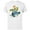 White, variant on The Simpsons Homer and Snowball Tangled Holiday - Short Sleeve Cotton T-Shirt for Adults - Customized-Natural