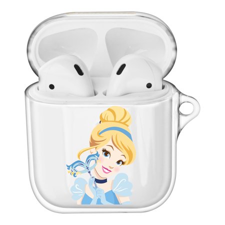 Disney AirPods Case Clear Transparency Hard PC Shell Cute Cover - Sweet Cinderella