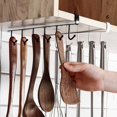 thumbnail image 2 of Estante de guía para vajilla montado en la pared, paquete de 2 estantes para vajilla de cocina que ahorran espacio para colgar en la pared, adecuado para cocina, baño, sala de estar, 2 of 4