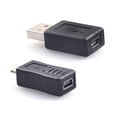 thumbnail image 2 of Blacell OTG 5 Pin F/M Mini Cambiador Adaptador Convertidor USB Macho a Hembra Micro USB, 2 of 5