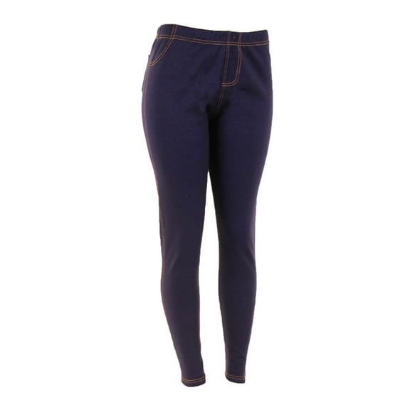 LAVRA Women's Plus Size Fur Lined Jeggings