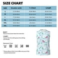 thumbnail image 3 of Bingfone Rabbit And Butterfly Pattern Men's Tank Tops Workout Sleeveless Tee Shirts Running Beach Tanks for Men-3X-Large, 3 of 4