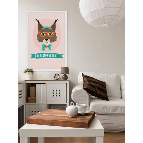 Marmont Hill "Be Smart" Framed Painting Print