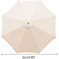 thumbnail image 2 of Funda de Recambio Para Sombrilla, 3 M, Impermeable, Anti-uv, Tela de Recambio, Beige, 2 of 5
