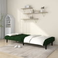 thumbnail image 4 of vidaXL 2-Seater Sofa Bed Dark Green Velvet, 4 of 9