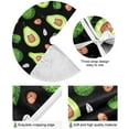 thumbnail image 2 of GZHJMY Avocado Christmas Tree Skirt Home Decoration Large Round Christmas Tree Skirt for Holiday Party Home Christmas Day Ornaments, 47.2", 2 of 6
