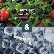 Ninja Nutri Pro Compact Personal Blender, 18-Oz and 24-Oz To-Go Cups & Spout Lids, Auto-iQ Technology, Smoothies, Crush, BN400 Stone Silver