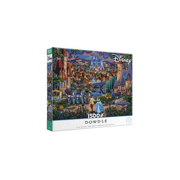 Ceaco Cinderella's Enchanted Evening 1500-Piece Interlocking Jigsaw Puzzle