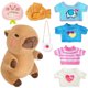 thumbnail image 1 of Set de peluche Kireidane Capybara con 7 prendas y accesorios, 1 of 11
