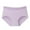 Purple, variant on Scyoekwg Women's Cotton Underwear Knickers Solid Color Stretchy Comfort Mid Waisted Underwear Hipster Panties Ladies Underpants Briefs(Purple,M)