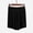 Black, variant on Tranfacy Women Summer Pajamas Solid High Waist Five Point Bottom with Side Pockets Thin Daily Indoor Home Loungewear Shorts