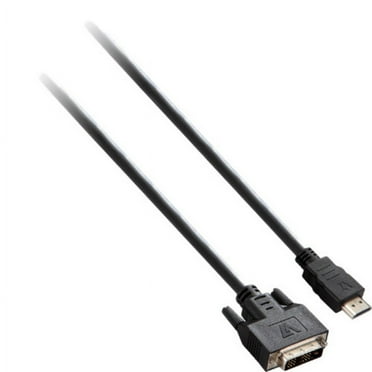 V7 2m HDMI/DVI-D Dual Link Cable (M/M) - Black