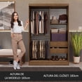thumbnail image 4 of Ropero Closet Madesa Max 2 Puertas MM, 4 of 11